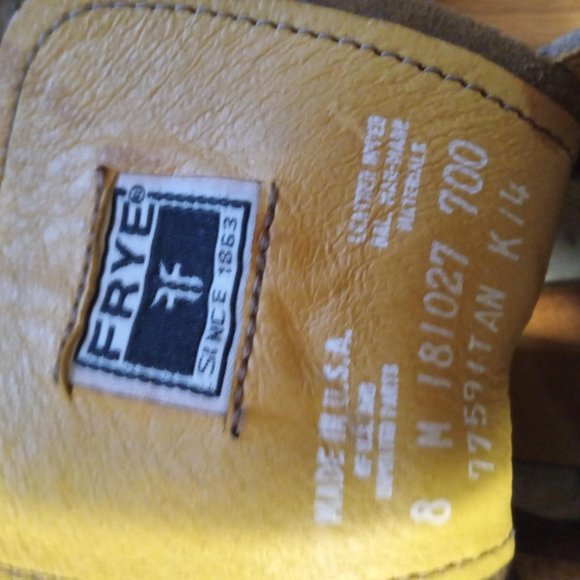 NWT Frye Sabrina Brown/Caramel size 8 Brand New - Picture 8 of 9